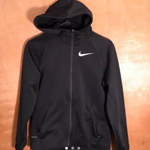 Black zip up Nike sweater